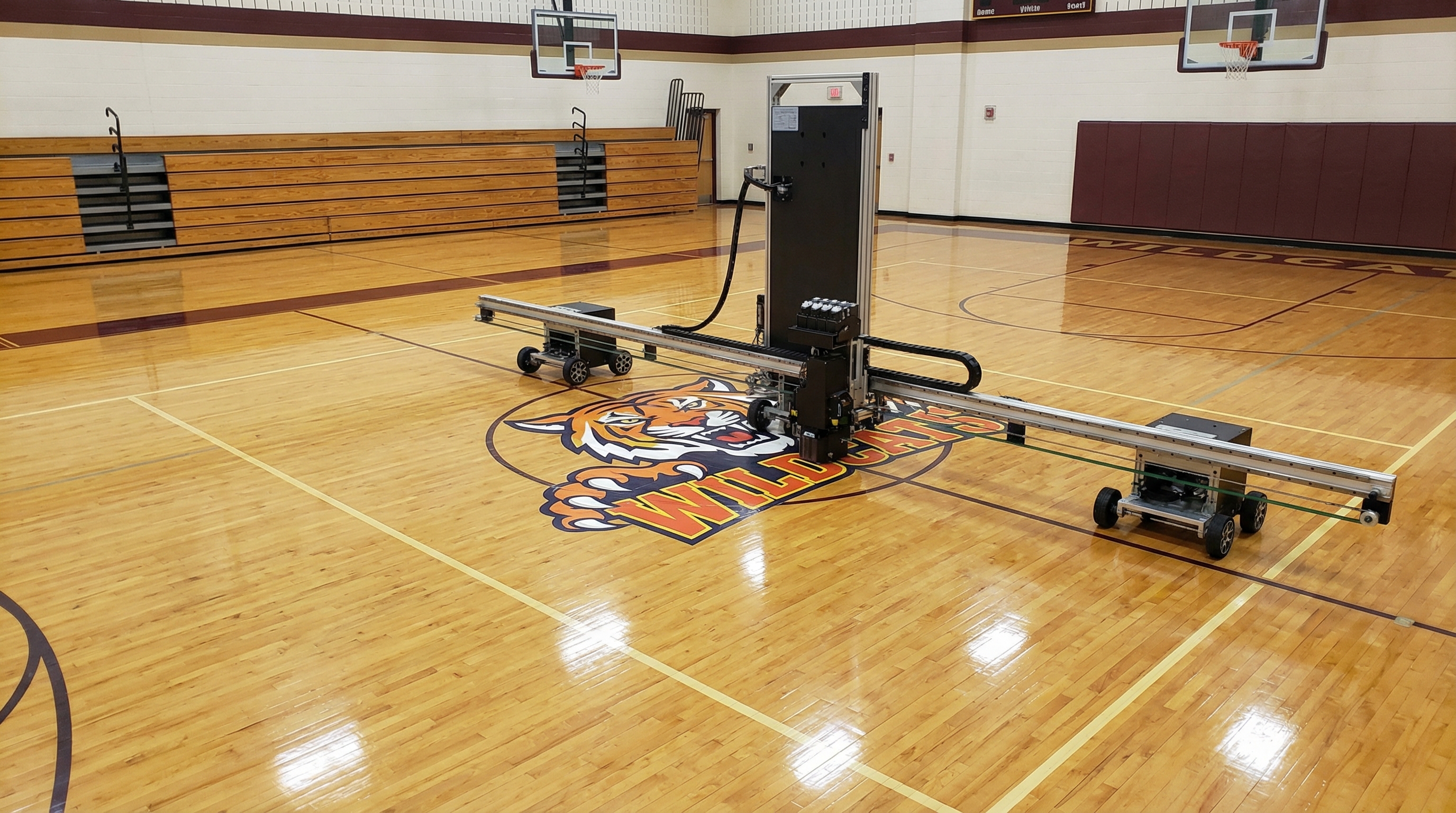 Custom Mascot Floor Graphic